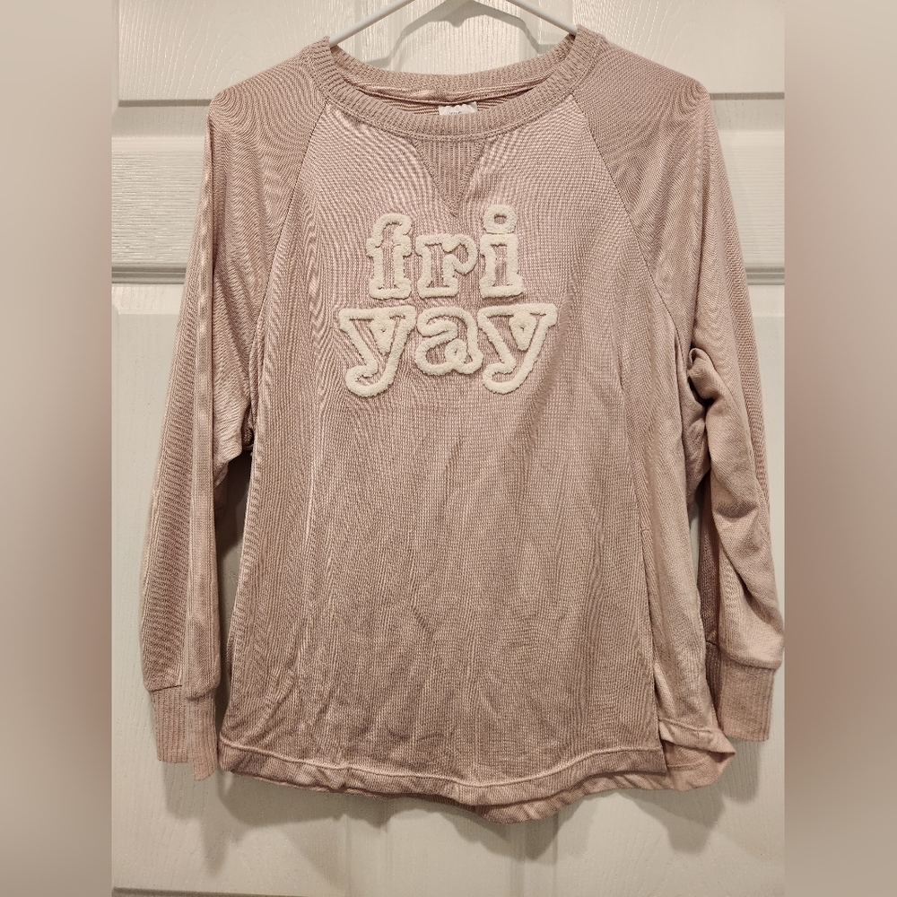 Pink pj shirt
